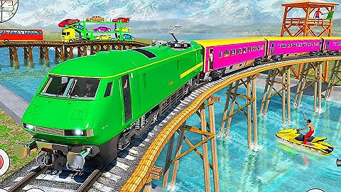 City Passenger Train Driving Simulator Game - Desert Mode - Level 8 Fail Because Cannot Turn Bug