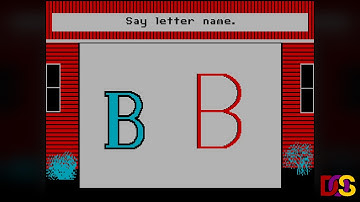 Bouncy Bee Learns Letters (1985) Dos Games