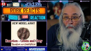 New Model Army Reaction - Green and Grey - First Time Hearing - Requested