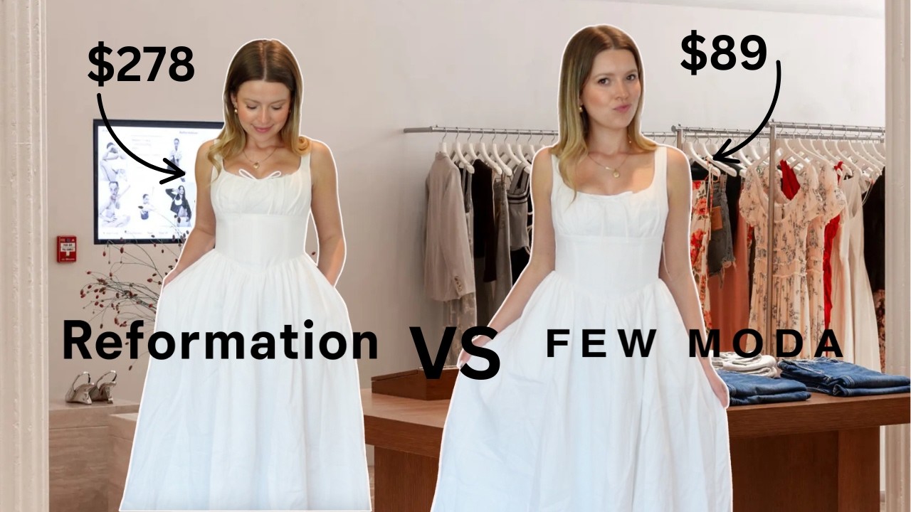Reformation vs Few Moda Dupes — What Is HAPPENING?! | MICHEL INVESTIGATES