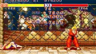 Street Fighter II Ken All Perfect 2/2 Resimi