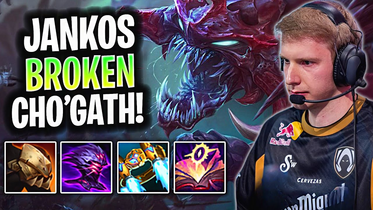 JANKOS CHO'GATH JUNGLE vs REK'SAI [BROKEN] | Jankos Cho'Gath JUNGLE Guide Patch 26.3
