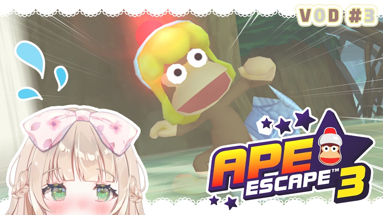 Watch 「 garden gaming 」🖱️ ⋆⑅˚₊ you're ape-solutely wonderful! ♡― ape escape 3 ♡⸝⸝ 【VOD # 3】 on YouTube Watch 「 garden gaming 」🖱️ ⋆⑅˚₊ you're ape-solutely wonderful! ♡― ape escape 3 ♡⸝⸝ 【VOD # 3】 on YouTube