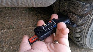 Ultimate Speed Digital Tread Depth Gauge HG08464 (from Lidl) - review and test