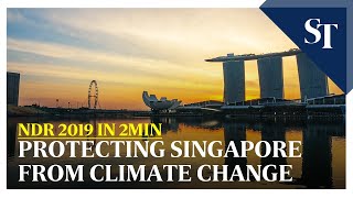NDR 2019 in 2min: Protecting Singapore from climate change | The Straits Times