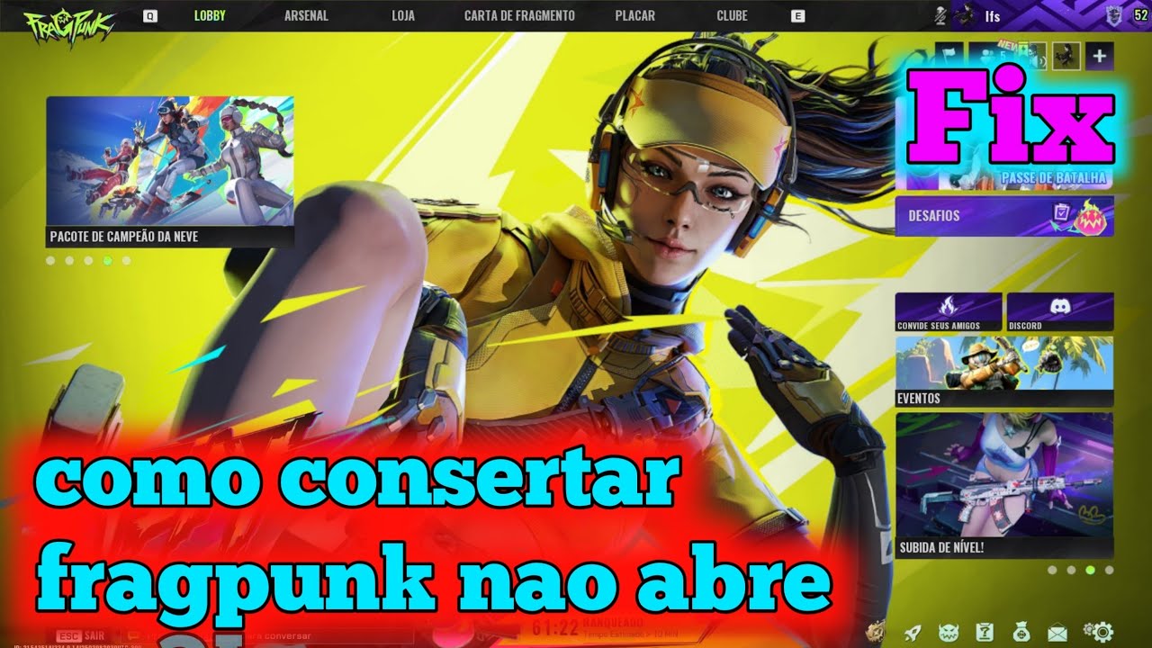como consertar fragpunk nao abre | erro de rede fragpunk problem | how ...