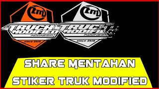 [SHARE] Mentahan Stiker TRUCK MODIFIED INDONESIA || Link Google drive