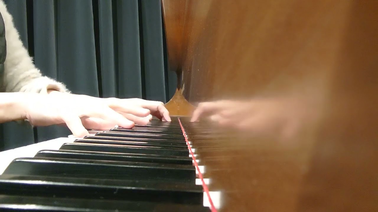 素人ピアノ　ブラームス　間奏曲イ短調OP118-2　リハビリ42