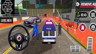 Police Emergency Ambulance Van Driving Simulator - Rescue Emergency - Android Gameplay Ep-1 screenshot 5