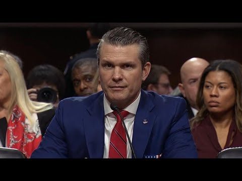 Pete Hegseth full Senate confirmation hearing for secretary of defense ...