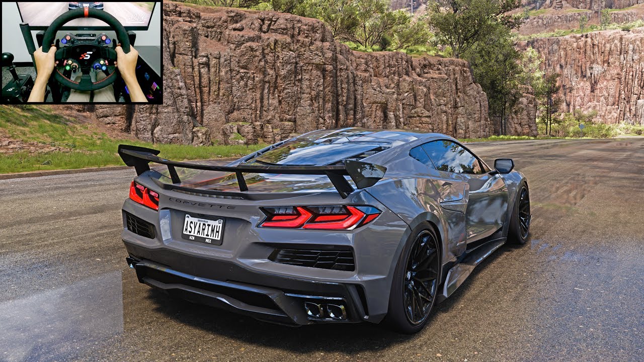 1064HP Chevrolet Corvette ZR1 - Forza Horizon 5 | Simagic Alpha Ultimate Gameplay