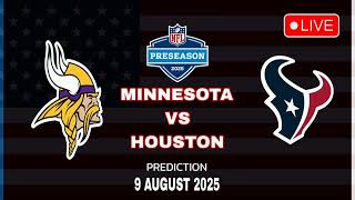 Minnesota Vikings VS Houston Texans | NFL Match Prediction | NFL Today Picks