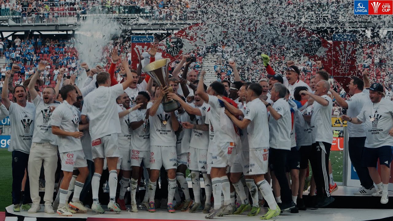 UNIQA ÖFB Cup Finale 2024/25 - RZ Pellets WAC - TSV Egger Glas Hartberg