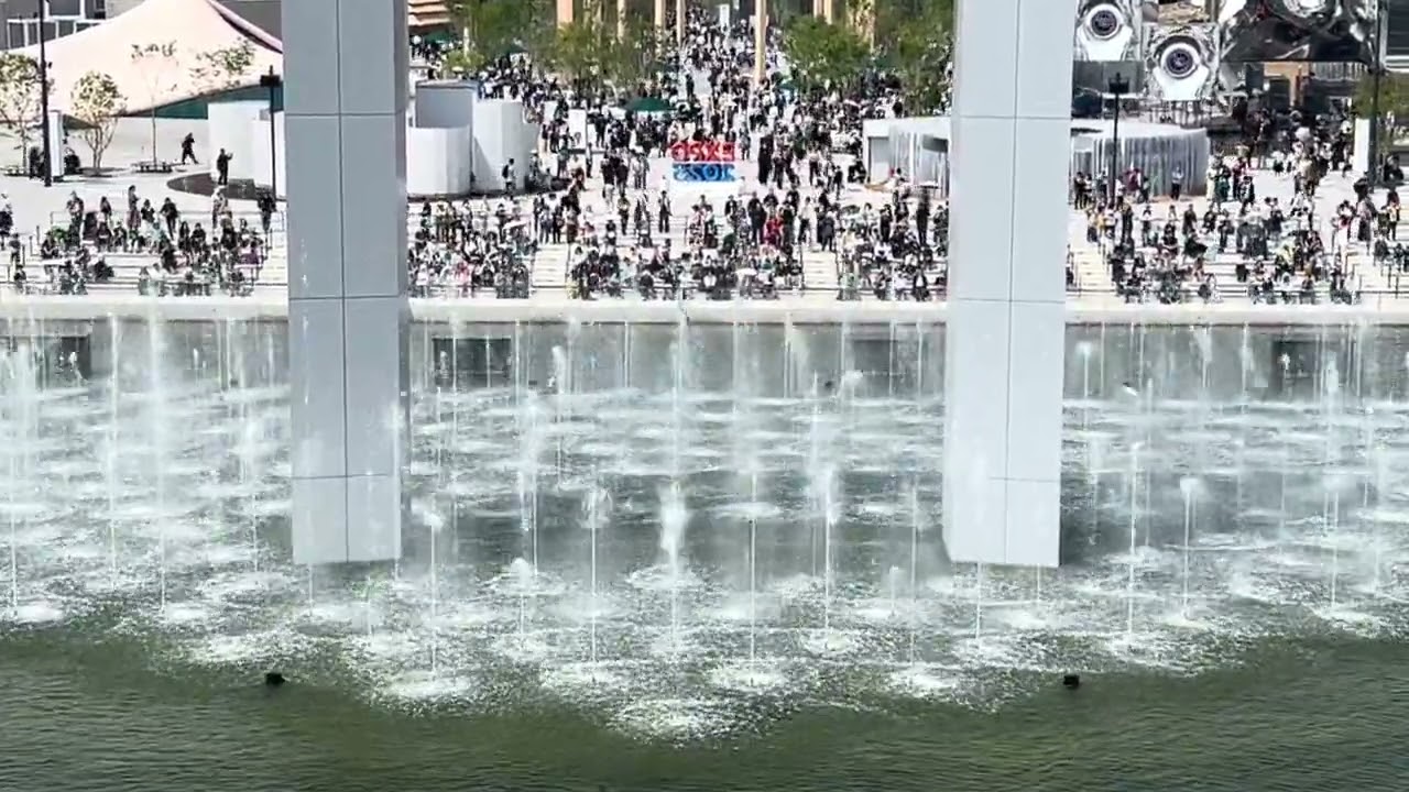 大阪万博:水上ショー