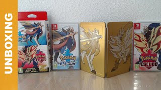 Pokémon Espada / Escudo ''Edición dual con Steelbook'' (Switch) [UNBOXING] | Obi-Fran Kenobi