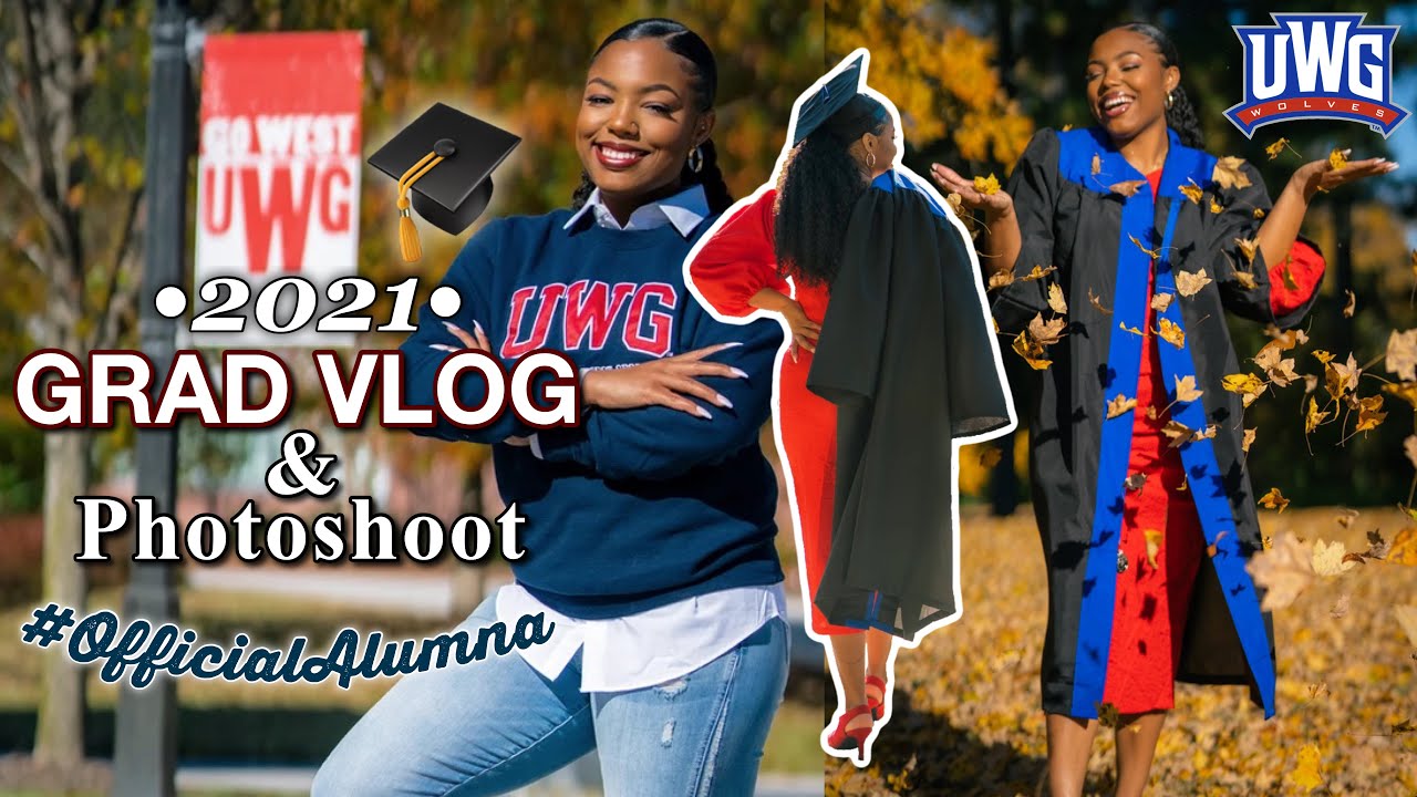 I GRADUATED COLLEGE!!🍾| Graduation Vlog and Photoshoot📸 - YouTube