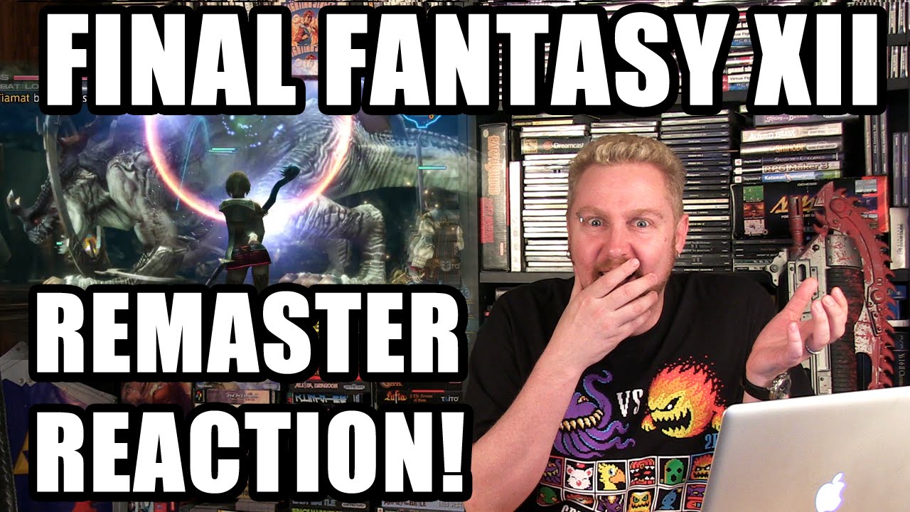 Thumbnail for Final Fantasy XII Zodiac Age trailer (REACTION) - Happy Console Gamer