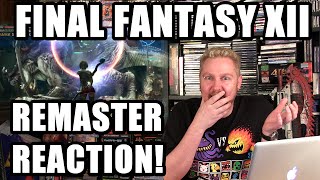 Final Fantasy XII Zodiac Age trailer (REACTION) - Happy Console Gamer