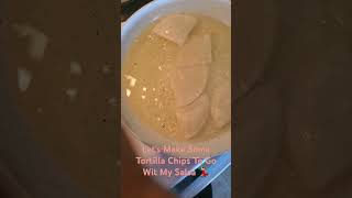How To Make CRISPY Homemade Tortilla Chips!