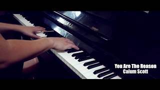 You Are The Reason Kamu Sebabnya By Calum Scott Piano Cover Lyrics