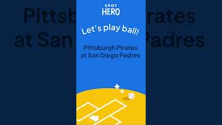 Book Parking for Pittsburgh Pirates at San Diego Padres