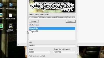 Need For Speed MW - Save Editor