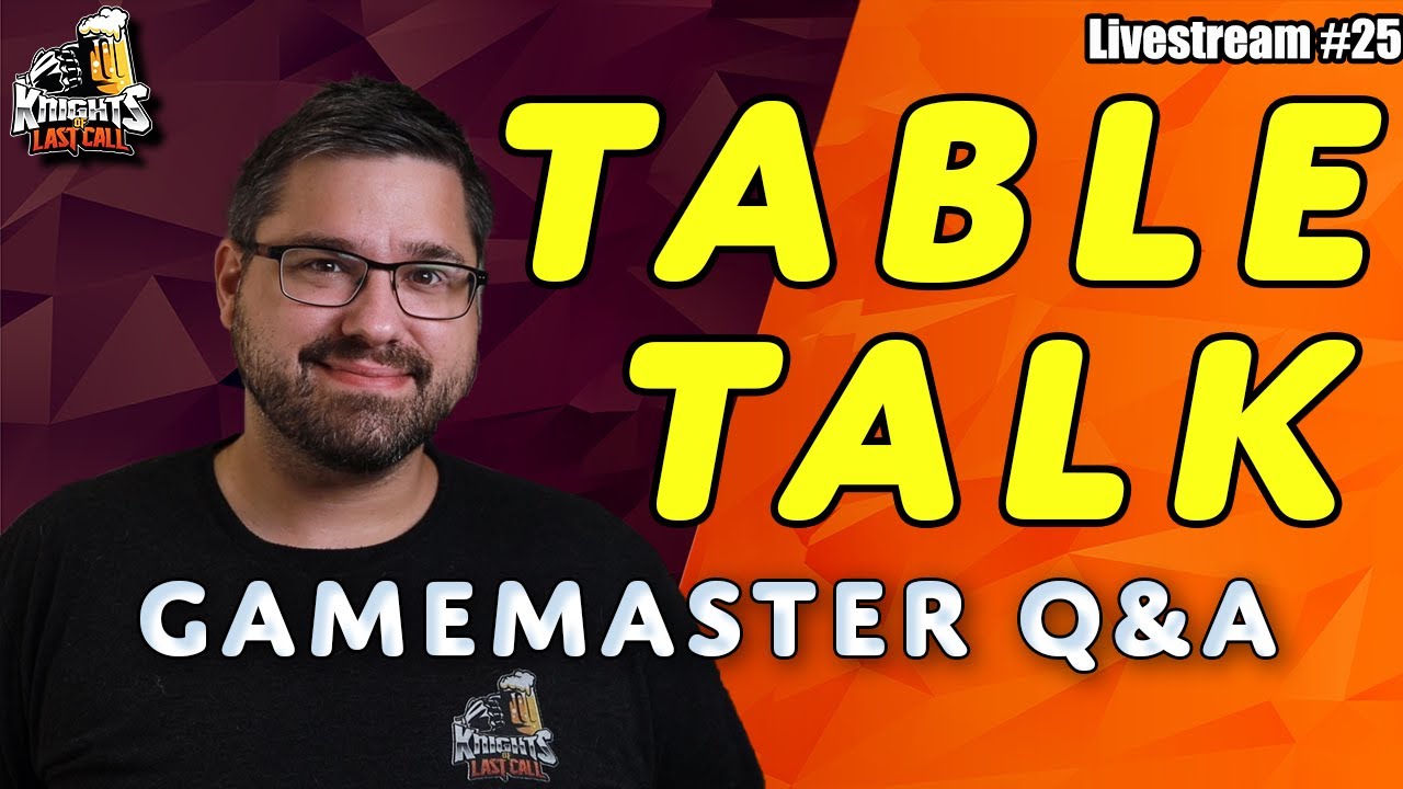 Gamemaster Q&A - Table Talk - Livestream #25 - YouTube