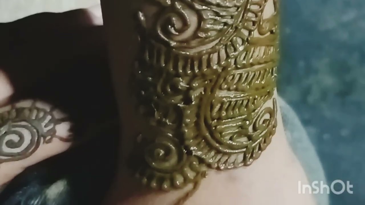 Back Side Mehendi Design#youtubevideo#hennadesigns#video#viral 