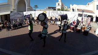 GoPro footage of Saboten Taiko performing at the Phoenix Matsuri on...