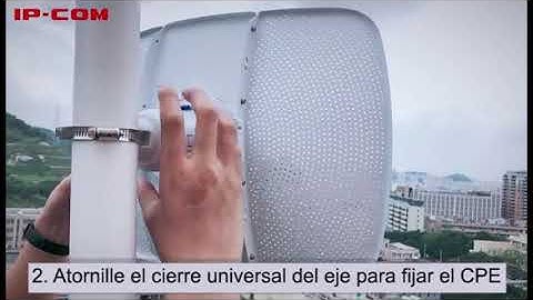 iLITEBEAM 5AC IPCOM INSTALACION