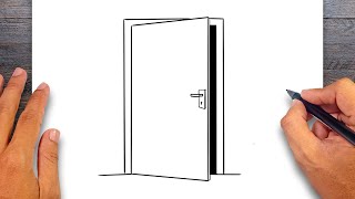 How to draw Open Door