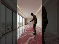 Luxury Bedroom with a Pink Floor