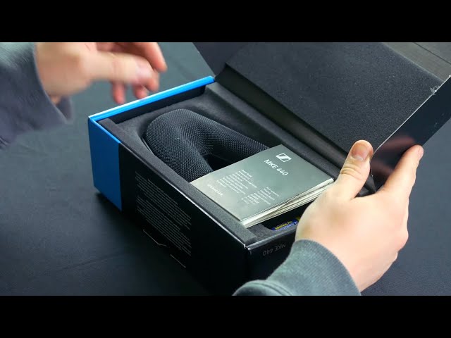 Sennheiser MKE440 Microphone Unboxing - YouTube