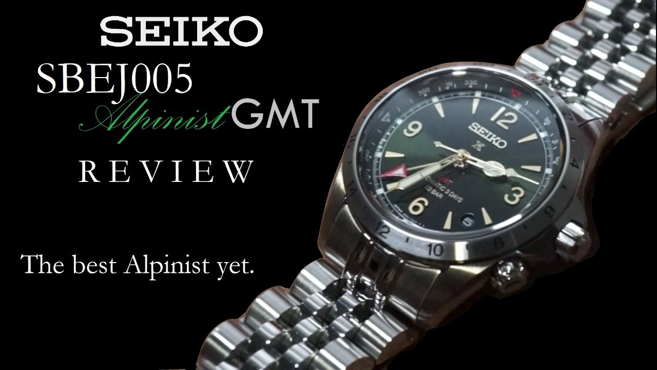 Seiko SBEJ005 Alpinist GMT Review | The Best Alpinist Yet - YouTube