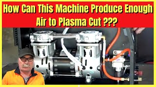 Plasma Cutter With Built In Compressor  How big is the compressor inside?