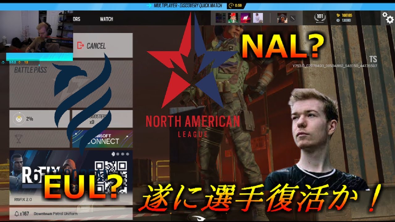 [R6S] 遂にPenguが競技シーンに戻るかもしれません・・・期待大！[Pengu日本語字幕] - YouTube