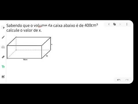 Exercício - O volume de uma caixa e a equação do segundo grau - YouTube
