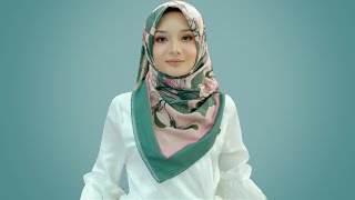 10 TUTORIAL SEDERHANA PAKAI HIJAB SEGIEMPAT SIMPLE MUDAH CANTIK & KEKINIAN | PRAKTIS GA RIBET !!