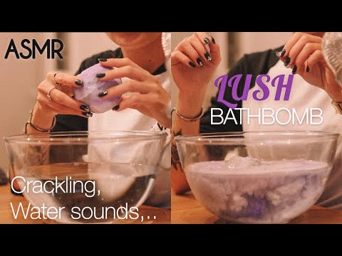 BOMBE DE BAIN LUSH : Crépitement, bruits d'eau,... (No Talking)