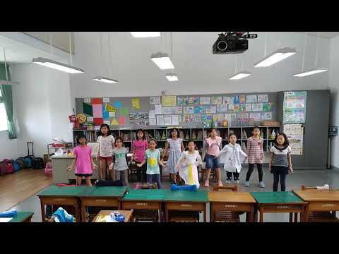106校慶運動會_四年級大會舞表演_青春修練手冊(女生練習影片)