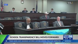 Kentucky's school transparency bill moves forward