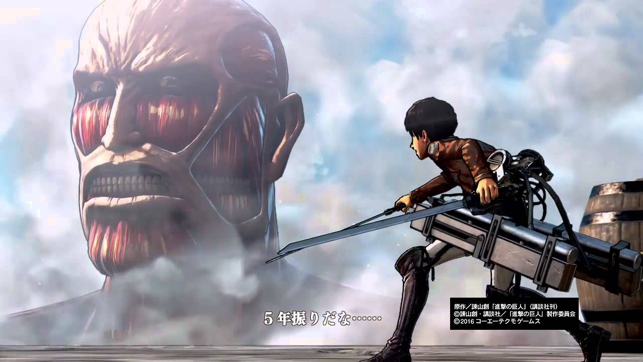 4 Ps4 進撃の巨人 ストーリー第一章 エレンvs 超大型巨人 Attack On Titan Youtube