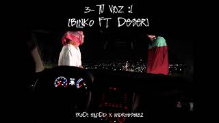 Video thumbnail of "Blnko - Tu Voz :( ft Deser (visualizer ♥️)"