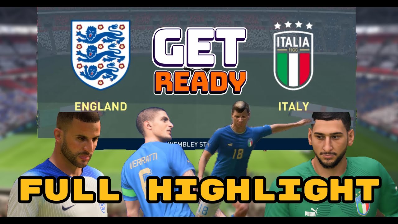 England vs Italy | 1-1 | pen 2-4 | UEFA Euro 2020 • The final | Highlights