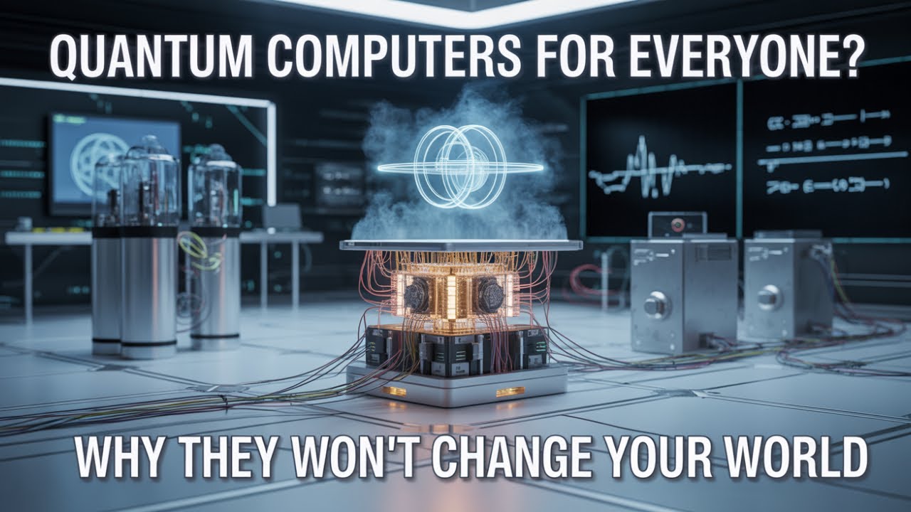 Quantum Computers For Everyone How They Won't Change The World - YouTube