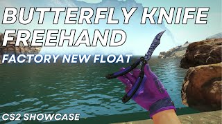 Butterfly Knife Freehand | CS2 Skin Showcase #1024