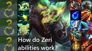 Zeri Item and Ability Interactions - an in-depth(-ish) look.