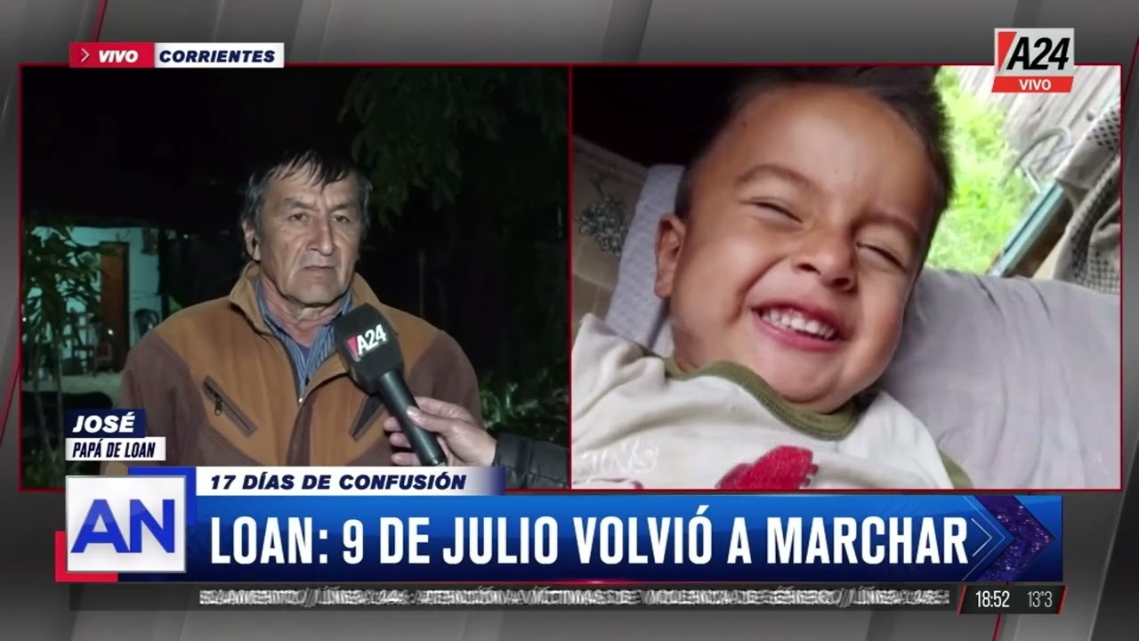 El padre de Loan acusó a Laudelina de estar detrás del secuestro de su hijo