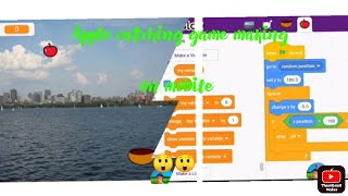 Apple catching game making on mobile😯😯,how to make 🤔🤔🤔      @ ALL SLINGER screenshot 4