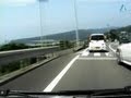 あやうく事故　正面衝突寸前　国道55号・高知県室戸市にて　無謀運転